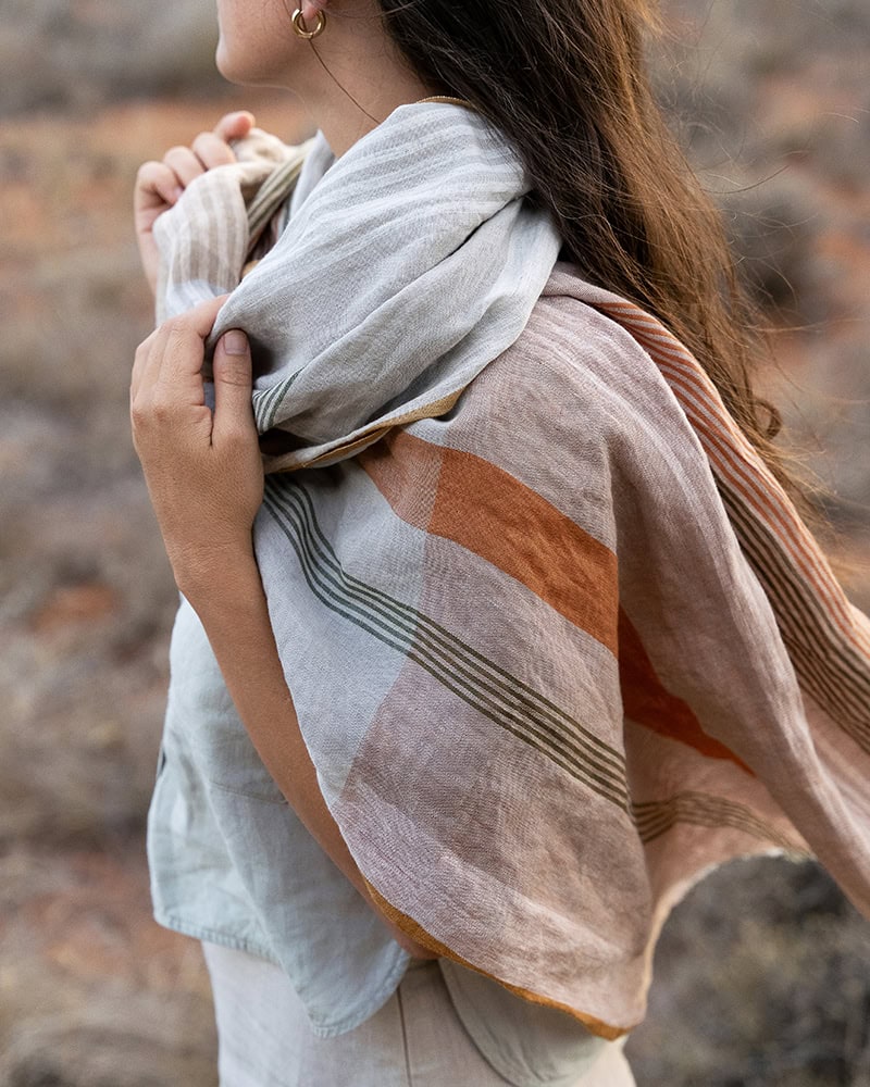 Mungo_Linen_Scarf_Clay_